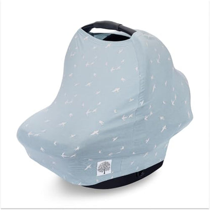 Parker Baby Co. Multi-Use Cover - Carseat Cover, Nursing Cover - Dove - color: Dove