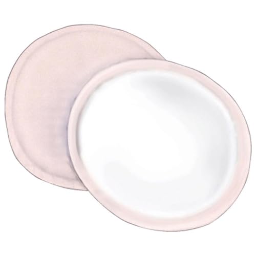 Curity Nursing Pads, 5 Inch Diameter, 12 Count, Pink, Disposable