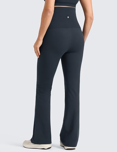 CRZ YOGA Maternity Flare Leggings 31" - color: True Navy, size: Small