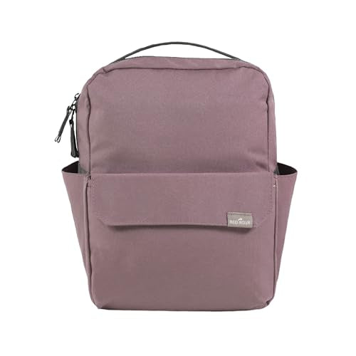 Mini Roo Diaper Bag Backpack, Mauve Baby Bag - 6 Pockets For Daily Carry - color: Mauve