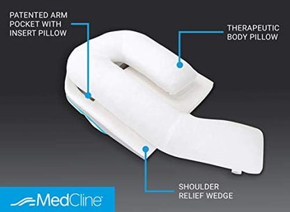 MedCline Shoulder Relief System, Side Sleeper, Small/Medium 5'9" and Under - size: Small/Medium