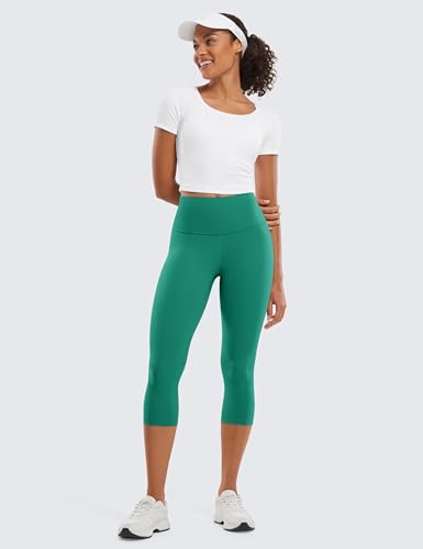 CRZ YOGA Butterluxe Capris 19'' - color: Cascadia Green, size: Medium