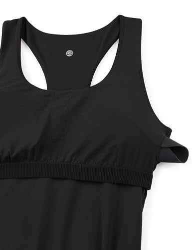 CRZ YOGA Maternity Racerback Tank Tops - color: Black, size: Large