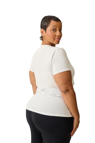 Kindred Bravely Essentials Ribbed Nursing T Shirt Maternity Crewneck 2 Pack - color: Black & White, size: Medium
