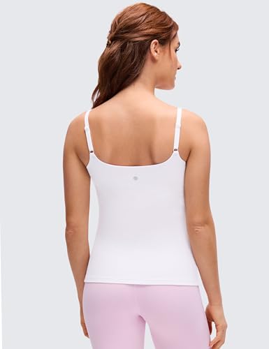 CRZ YOGA Maternity Nursing Tank Tops - color: White, size: Large