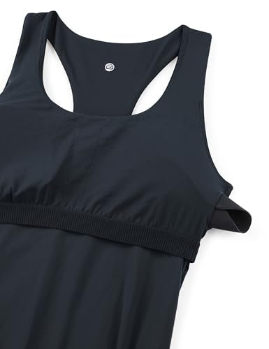 CRZ YOGA Maternity Racerback Tank Tops - color: True Navy, size: Large