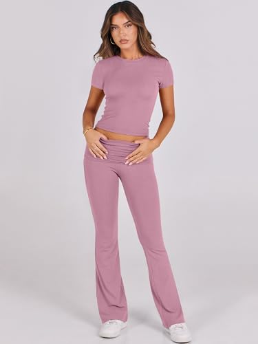 ANRABESS 2 Piece Lounge sets for Women - color: Pink, size: X-Small