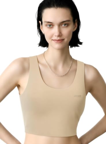 Chest Binder FTM,Moderate Compression Pullover Binder Bra for Women - color: Nude, size: Small