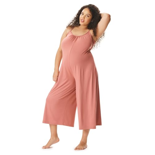 Motherhood Maternity Women's Lounge Romper - color: Withered Rose, size: X-Large