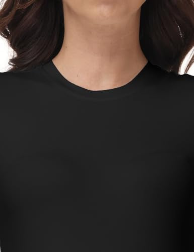 Women's Maternity Bodysuit Short Sleeve T Shirt - color: Black, size: Small