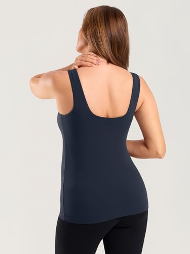 MOMANDA Maternity Nursing Tank Tops - color: Twilight Blue, size: XX-Large