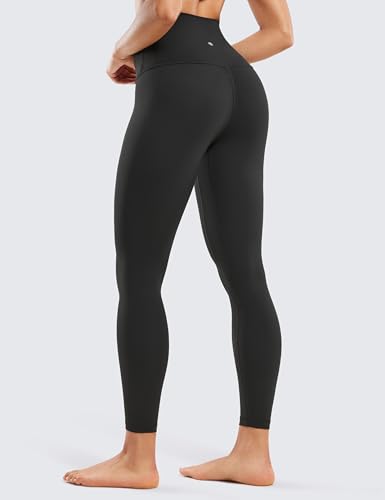 CRZ YOGA Super High Waist Leggings 25" - color: Black, size: Small