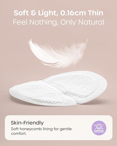 Nuliie Super Absorbent & Featherlight Disposable Nursing Pads 200 Count - size: 200 Count