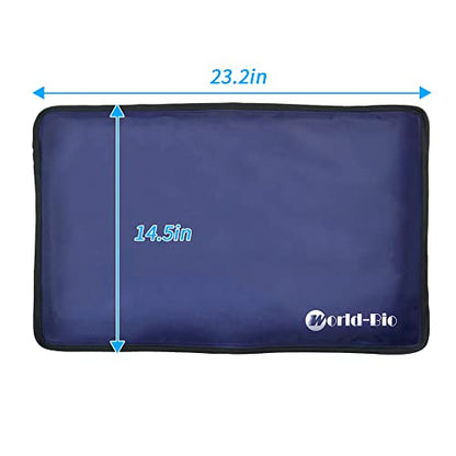 Extra Large Ice Pack for Back Injuries, 23.2" x 14.5" - size: 23.2" x 14.5"