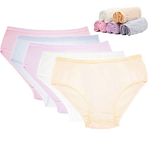 STARLY Women's Disposable Pure Cotton Underwear Travel Panties - color: Multicolor (Macarons), size: Large