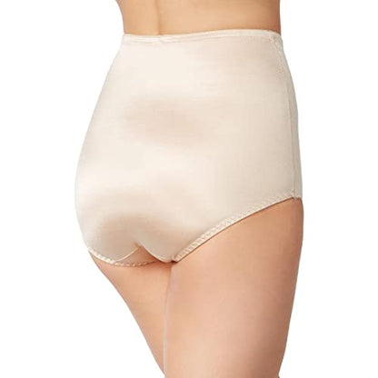 Bali Women's Firm-control Shapewear Brief Pack, Shaping Brief With Tummy Control, 2-pack - color: Porcelain Blushing Pink, size: Large