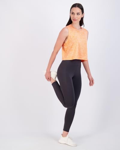 5 Pack Women's Dry Fit Crop Tank Tops Sleeveless Athletic Workout Gym Yoga - color: Set 4, size: Medium