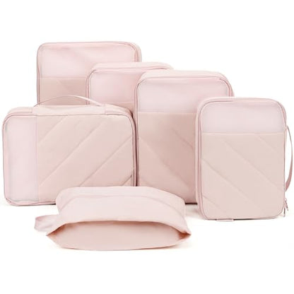 NISHEL 6 Set Packing Cubes for Travel