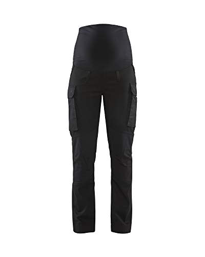 Blaklader Womens 7101 Maternity Service with Stretch Black Pant - size: X-Large