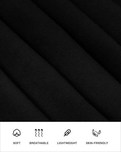BTFBM Maxi Long Sleeve Dresses for Women Wedding Guest - color: Black, size: X-Small