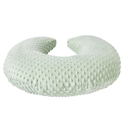 Nursing Pillow and Body Positioner with Premium Slipcover - color: Bay Green