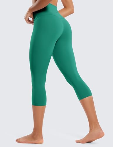 CRZ YOGA Butterluxe Capris 19'' - color: Cascadia Green, size: Medium