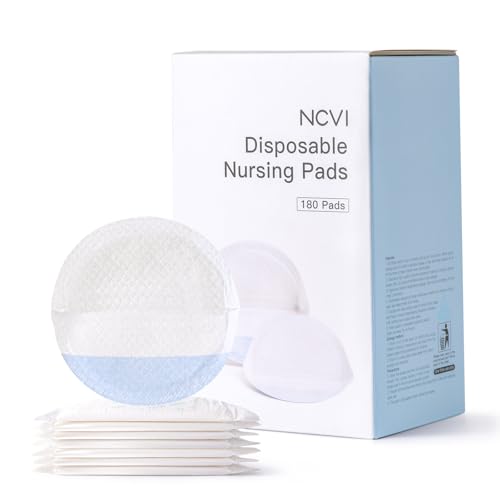 NCVI Super Absorbent Nursing Pads, 180 Count, Stay Dry & Leakproof for Moms - size: 180 Count