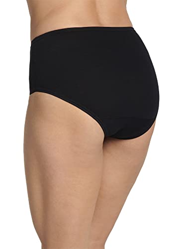 Jockey Women's Underwear 100% Cotton Elance Brief - 3 Pack - color: Charcoal, size: 5