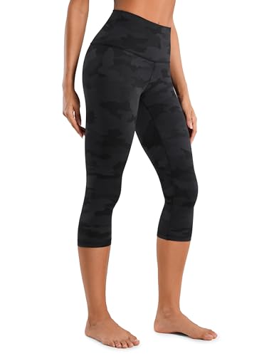 CRZ YOGA Butterluxe Capris 19'' - color: Grey Camouflage 2, size: Small