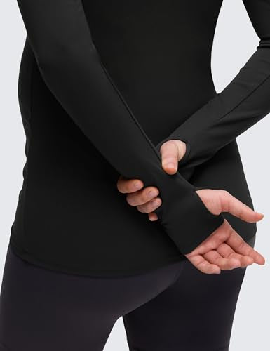 CRZ YOGA Maternity Crewneck Top - color: Black, size: Large