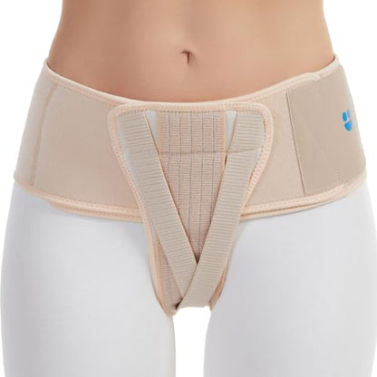 Pelvic Support Belt Uterus Support Belt Women's Brace for Treating Dropped Bladder, Uterine Prolapse, Vulvar Varicosities, Postpartum and Symphysis Pubis Dysfunction - size: Large