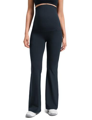 CRZ YOGA Maternity Flare Legging Pocket 29''/31''/33'' - color: True Navy, size: Small