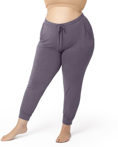 Kindred Bravely Everyday Maternity Lounge Jogger Pants for Postpartum - color: Heathered Granite, size: Medium