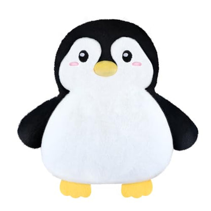 SuzziPad Penguin Microwavable Heating Pad Plush, 8.3" X 10.6", 1.5 Lb - style: Penguin
