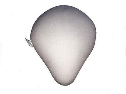 Grey Alien Head Microbead Throw Pillow Combo Pack 2 Pillows Sci-Fi Movie Fan [Grey] (White) Neck Maternity Travel
