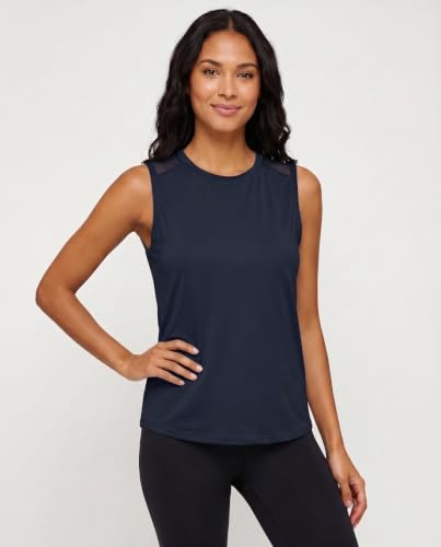5 Pack Women's Dry Fit Tank Tops Sleeveless Racerback Athletic Workout - color: Set 9, size: X-Small