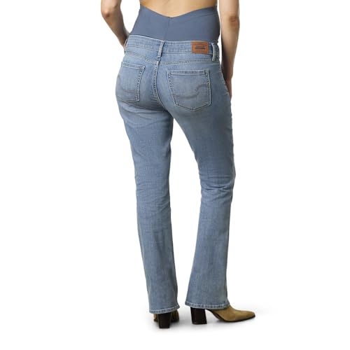 Levi Strauss Signature Gold Women's Maternity Comfort-Stay Bootcut Jeans - color: (New) Aromatic Air, size: Medium