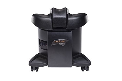 Continuum PediCute Professional Portable Pedicure Foot Spa, Black - color: Black