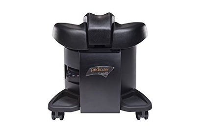 Continuum PediCute Professional Portable Pedicure Foot Spa, Black - color: Black