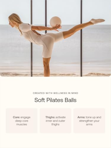 BetterMe Soft Pilates Ball - color: Ivory