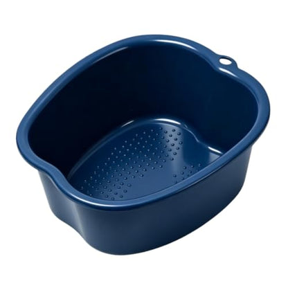 Ytterbium Foot Soaking Basin, Large Massage Foot Soaking Tub-Black - color: Black