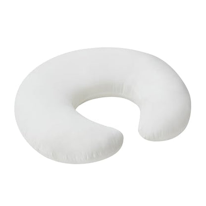 Nursing Pillow and Body Positioner for Breast Feeding and Bottle Feeding, Ultra Soft Breastfeeding Pillows with Removable Pillow Cover (Naked Pillow) - color: Naked Pillow