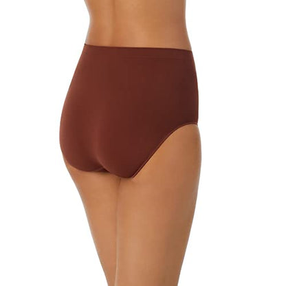 ELLEN TRACY Full Coverage Panties Seamless Underwear Briefs for Women 4pack - color: Nude Pack, size: 3X