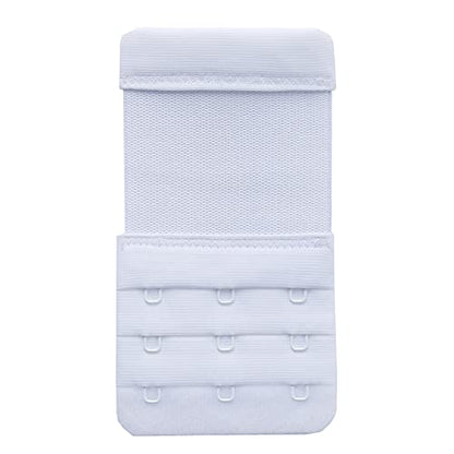 Women's Bra Extender 3 Hook / 2 Hook Bra Extension Strap Soft and Comfortable - color: 4pcs, 3 Hook 3/4 Inch Spacing