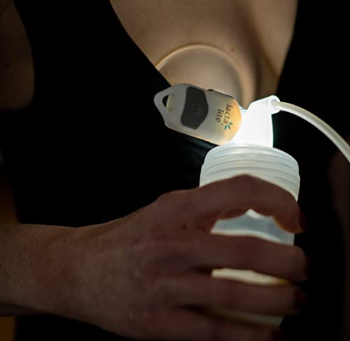 Hands Free Breast Pump Light | Lacta Lite | Wearable, Portable, Clip-On, Rechargeable Set of Lights