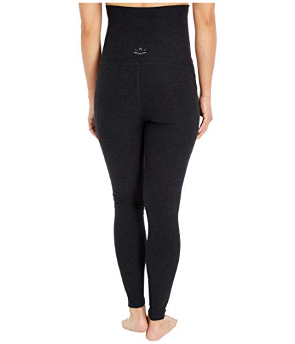 Beyond Yoga Women's Spacedye Love The Bump Maternity Pocket Midi Legging - color: Darkest Night, size: Large