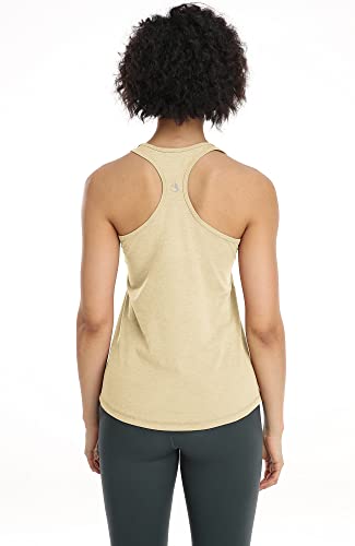 icyzone 3 Pack Women's Racerback Workout Tank Tops - color: Black/Cream White/Brick, size: X-Large