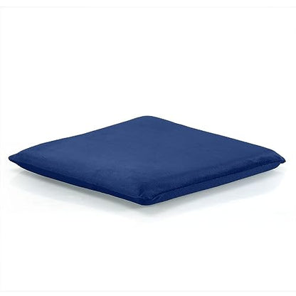 Augld Square Memory Foam Chair Cushion 16x16 in Navy - color: Navy, size: 16x16 In