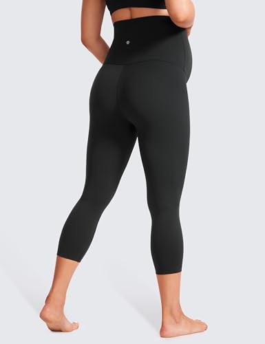 CRZ YOGA Maternity Capris Leggings 21" - color: Black, size: Small