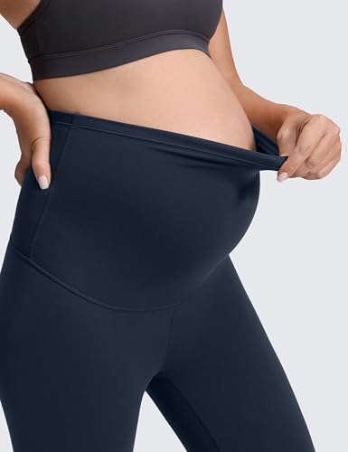 CRZ YOGA Maternity Leggings 25" - color: True Navy, size: Large